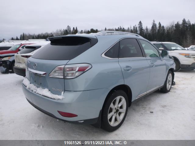 2T2BK1BA4AC061255 Lexus RX 350