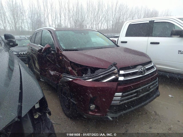 Toyota Highlander Se/xle 2019 5TDJZRFH6KS720804 Image 1