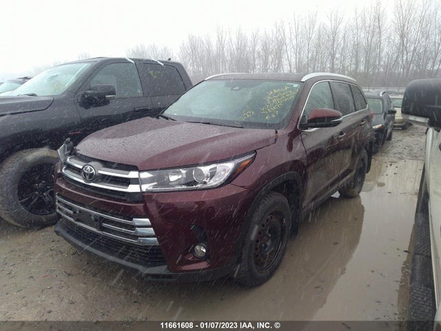 Toyota Highlander Se/xle 2019 5TDJZRFH6KS720804 Image 2