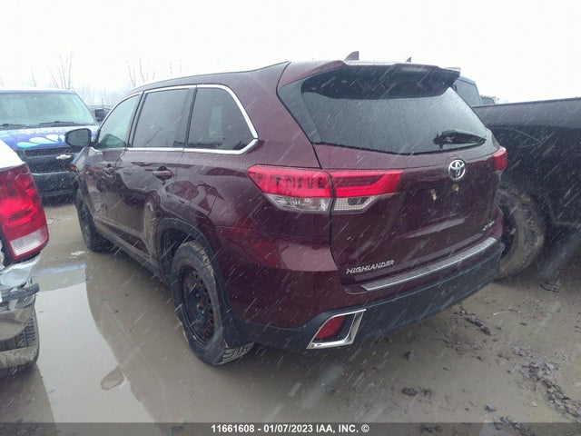 Toyota Highlander Se/xle 2019 5TDJZRFH6KS720804 Image 3
