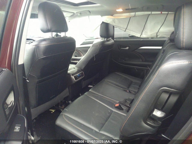 Toyota Highlander Se/xle 2019 5TDJZRFH6KS720804 Image 8