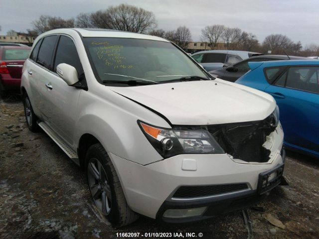 Auction sale of the 2012 Acura Mdx Advance, vin: 2HNYD2H68CH000799, lot number: 11662097