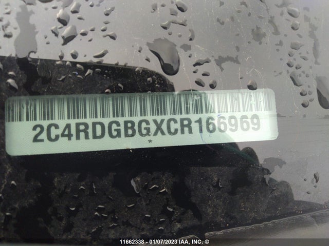 Dodge GRAND CARAVAN 2012 2C4RDGBGXCR166969 Image 9