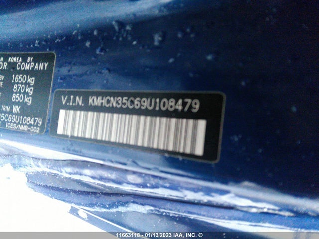 Hyundai Accent 2009 KMHCN35C69U108479 Image 10