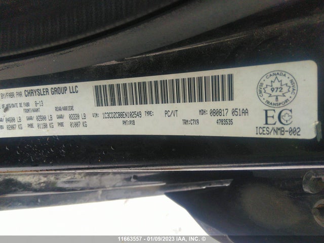 Dodge AVENGER 2014 1C3CDZCB8EN102549 Image 10