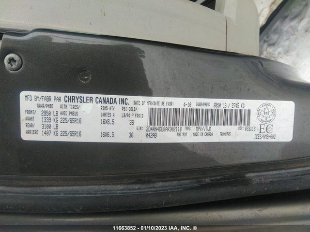 Dodge Grand Caravan Se 2010 2D4RN4DE8AR302118 Image 9