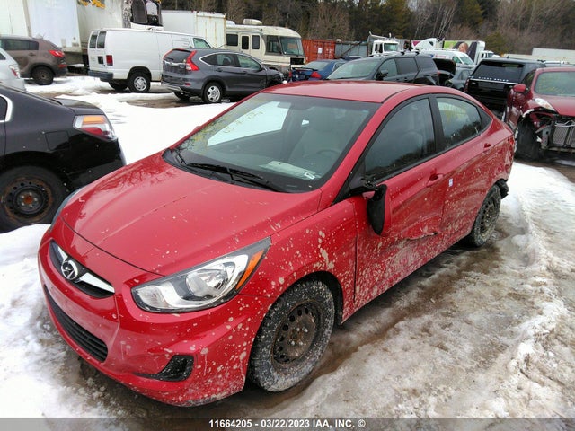 Hyundai Accent Gls/gs 2014 KMHCT4AE4EU732634 Image 2