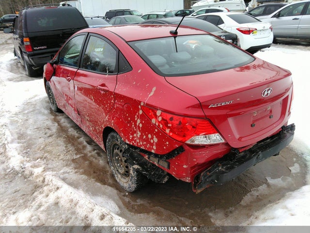 Hyundai Accent Gls/gs 2014 KMHCT4AE4EU732634 Image 3