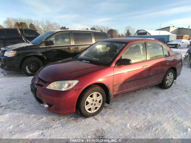 Aukcja sprzedaży 2005 Honda Civic Dx Vp, vin: 2HGES16305H049632, numer aukcji: 11665216