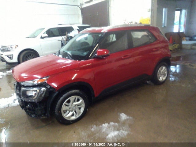 Hyundai Venue Sel/denim 2022 KMHRC8A37NU206370 Image 2