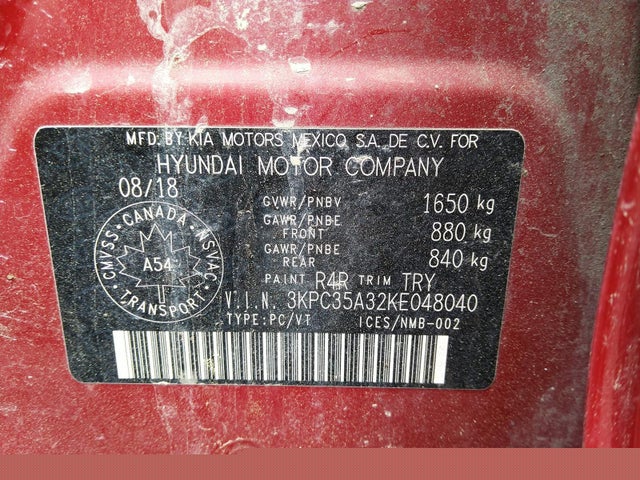 Hyundai Accent Limited 2019 3KPC35A32KE048040 Image 11