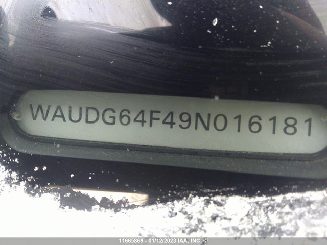 WAUDG64F49N016181 Audi A6