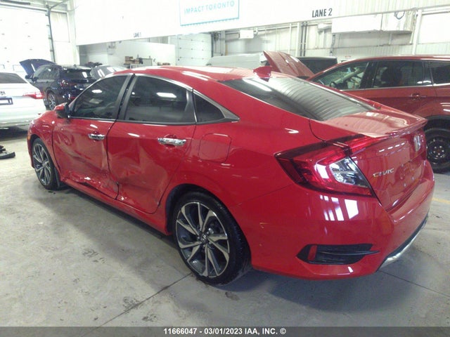 Honda Civic Touring 2019 2HGFC1F91KH104753 Image 4