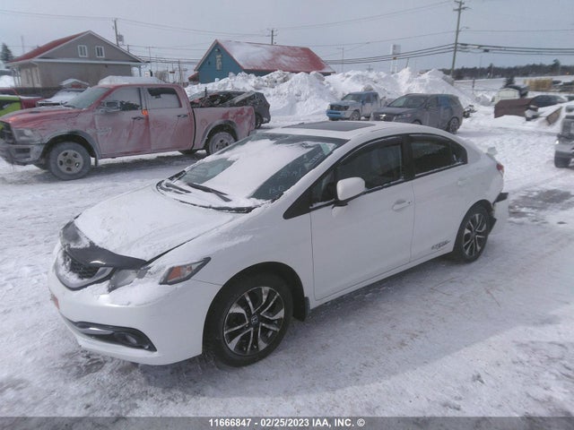 Honda Civic Lx 2014 2HGFB2E57EH047258 Image 2
