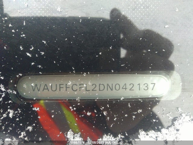 WAUFFCFL2DN042137 Audi A4 Premium Plus
