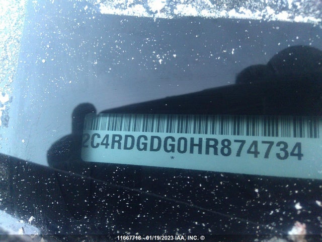 Dodge Grand Caravan Crew 2017 2C4RDGDG0HR874734 Image 9