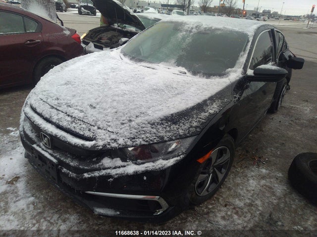 Honda Civic Lx 2019 2HGFC2F57KH037403 Image 2
