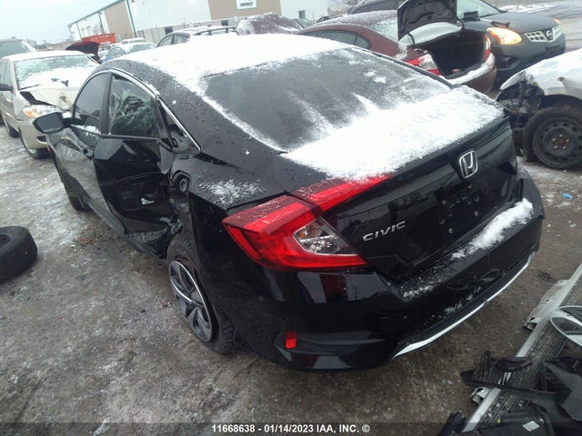 Honda Civic Lx 2019 2HGFC2F57KH037403 Image 3