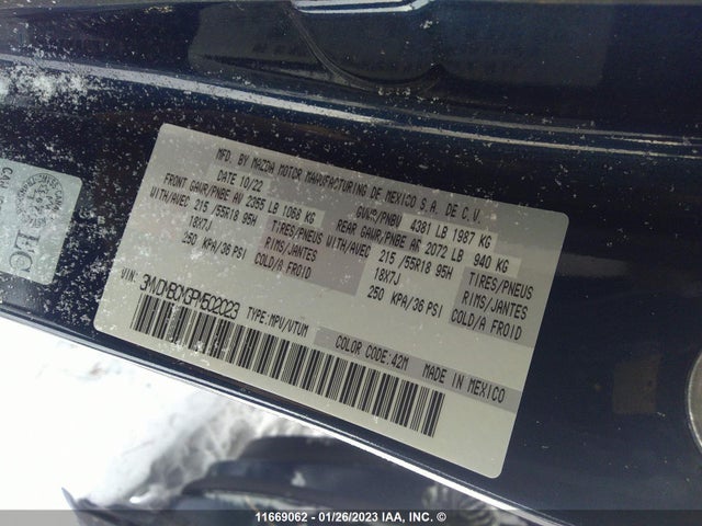 Mazda CX-30 2023 3MVDMBCM3PM502023 Image 9