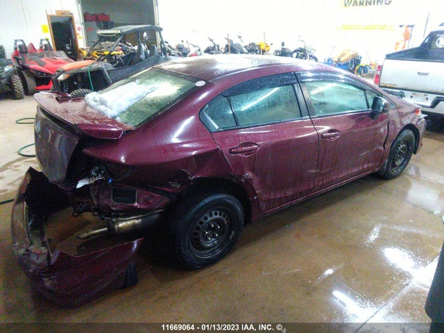 Honda Civic Lx 2012 2HGFB2E42CH055711 Image 4