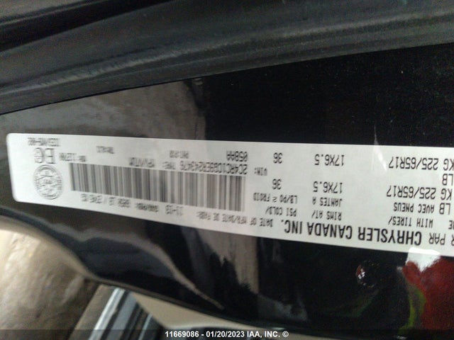 2C4RC1CG9ER243476 Chrysler Town & Country Touring L