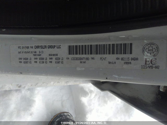 1C3CCBCG9DN771983 Chrysler 200 Limited