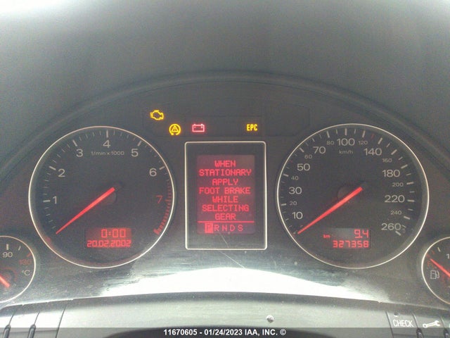 WAULC58E72A312473 Audi A4
