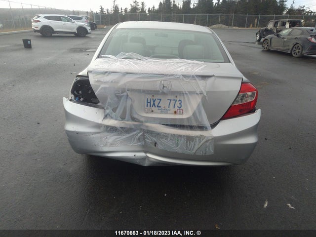 11670663 :رقم المزاد ، 2HGFB2F48CH055081 vin ، 2012 Honda Civic Lx مزاد بيع