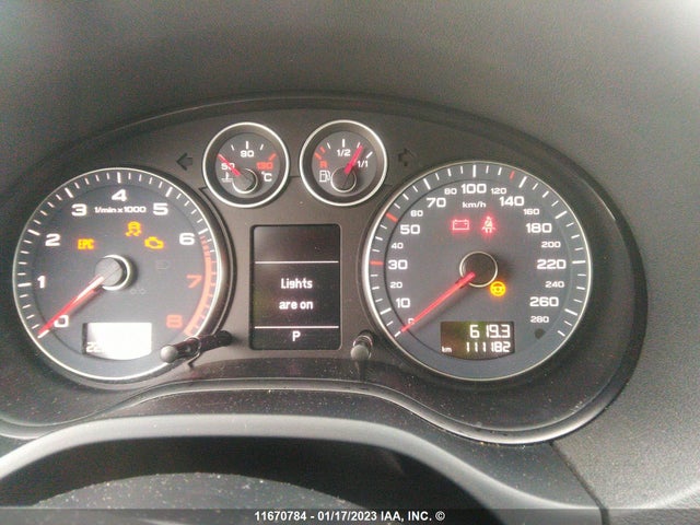 WAUKECFM1CA036409 Audi A3 Premium Plus