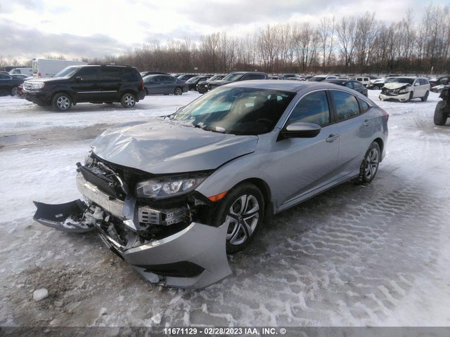 Honda Civic Lx 2017 2HGFC2F52HH021697 Image 2