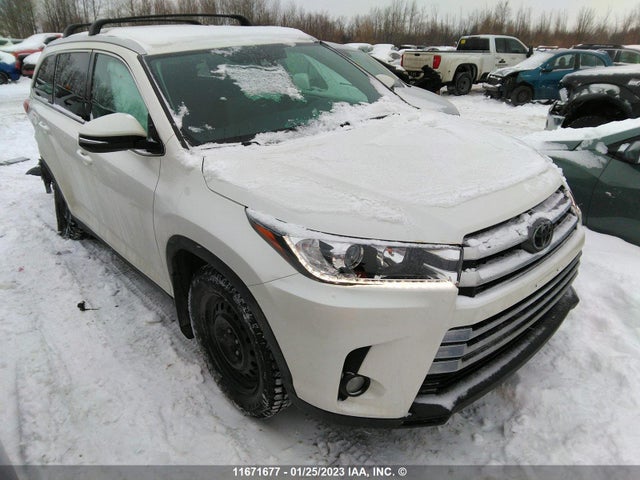 Toyota Highlander Se/xle 2019 5TDJZRFH3KS588407 main image