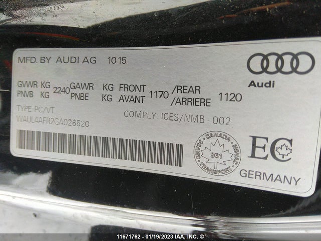 WAUL4AFR2GA026520 Audi S5 Technik