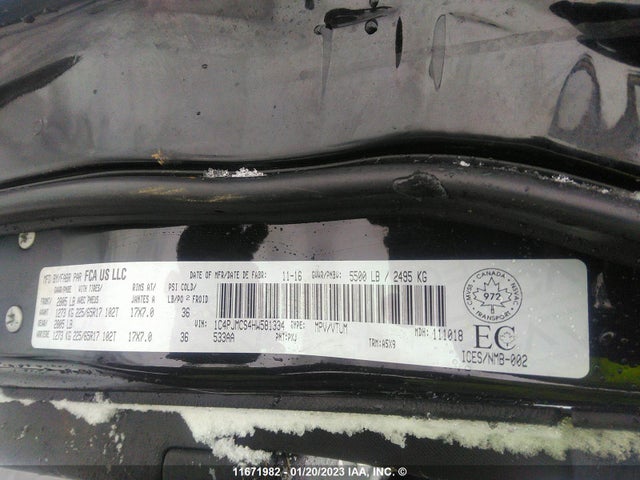 1C4PJMCS4HW581334 Jeep Cherokee Latitude