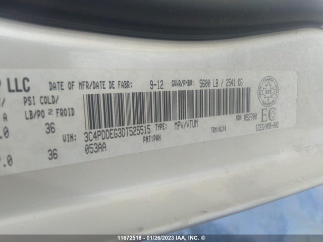 Dodge Journey R/t 2013 3C4PDDEG3DT525515 Image 10