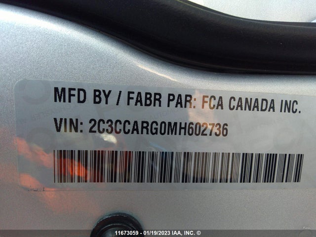 2C3CCARG0MH602736 Chrysler 300 Touring
