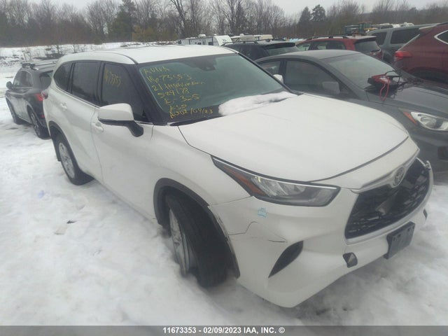 Toyota Highlander L/le 2021 5TDZZRAH9MS529178 Image 1