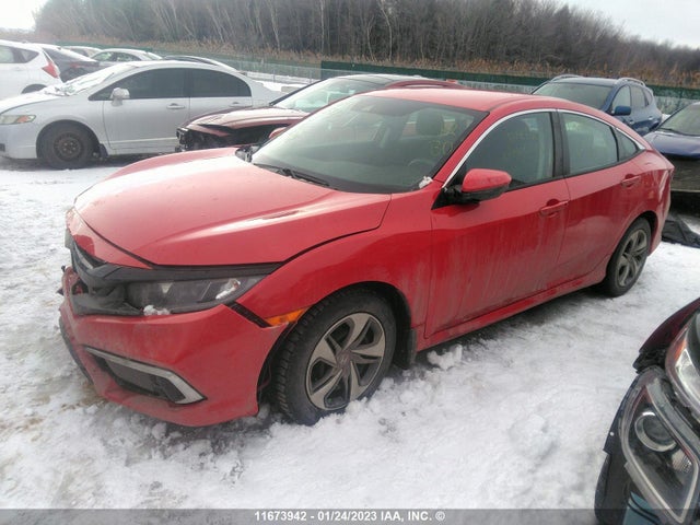 Honda Civic Lx 2019 2HGFC2F52KH013798 Image 2