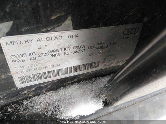 WAUFFCFL3EN040804 Audi A4 Premium Plus