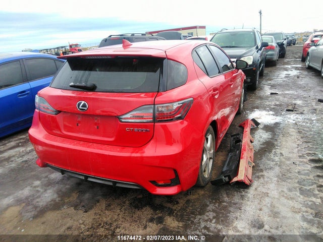 JTHKD5BH5E2175383 Lexus CT 200
