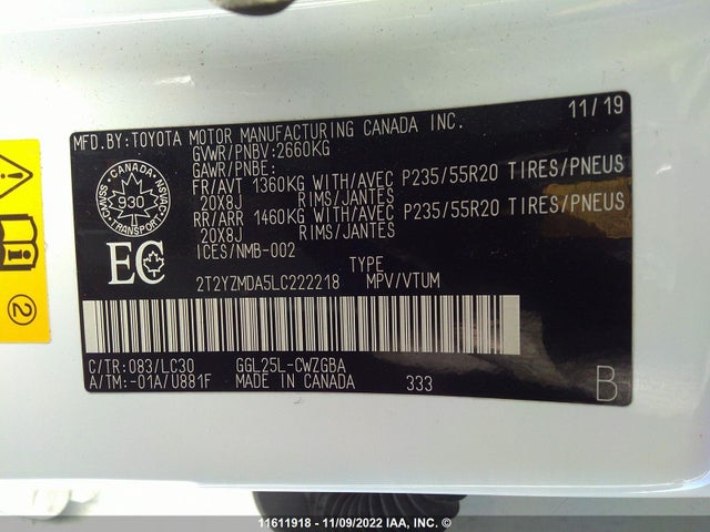 2T2YZMDA5LC222218 Lexus Rx 350 F-sport