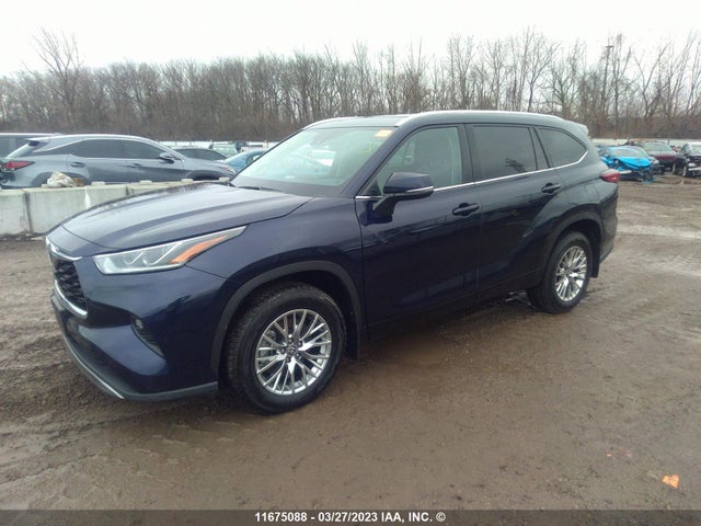 Toyota Highlander Platinum 2022 5TDFZRBH9NS202301 Image 2
