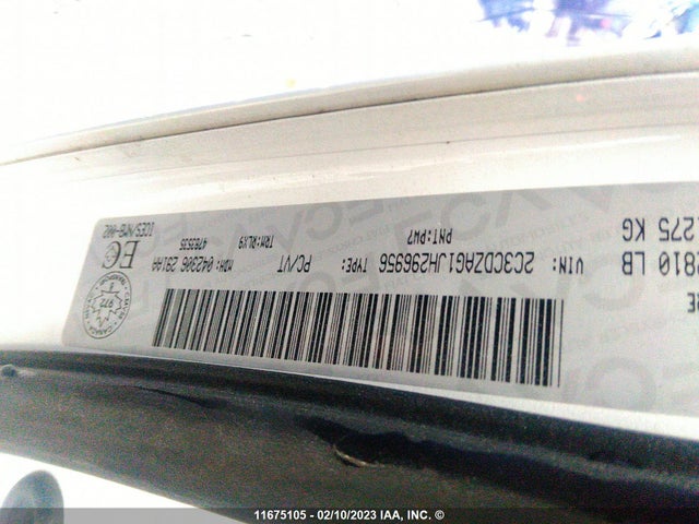 Dodge Challenger Sxt 2018 2C3CDZAG1JH296956 Image 10