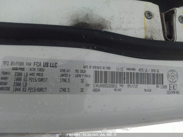 Jeep Patriot 2016 1C4NJRAB9GD626012 Image 10