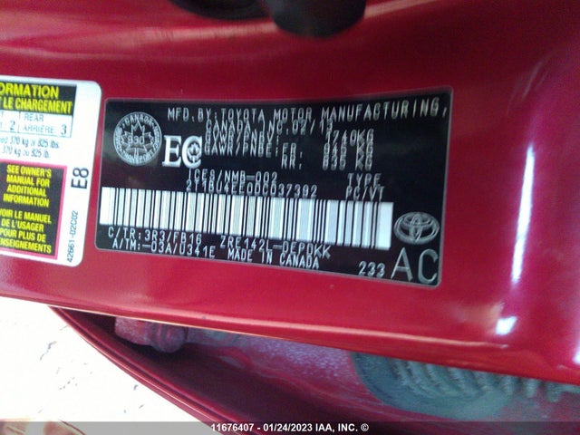 Toyota Corolla S/le 2013 2T1BU4EE0DC037392 Image 9