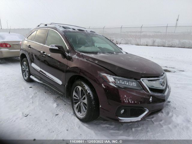 Auction sale of the 2016 Acura Rdx Advance, vin: 5J8TB4H75GL804935, lot number: 11639861