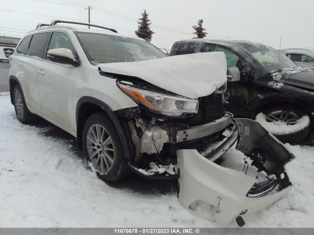 Toyota Highlander Xle 2016 5TDJKRFH2GS227715 главное изображение