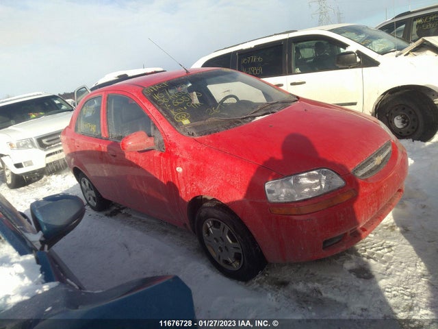 Chevrolet Aveo 2006 KL1TD59616B605140 Image 1