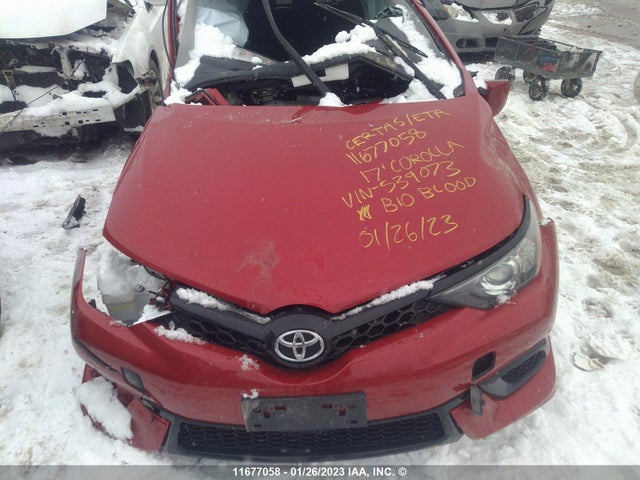 Toyota COROLLA IM 2017 JTNKARJE5HJ539073 Image 11