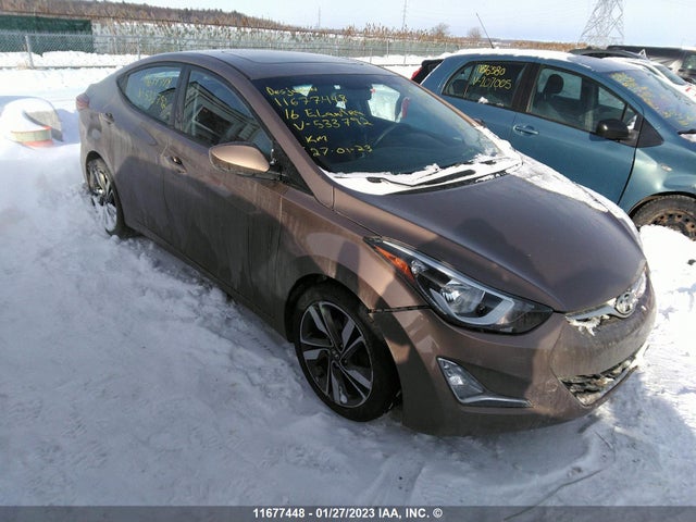 Hyundai Elantra Se/sport/limited 2016 KMHDH4AH9GU533792 main image