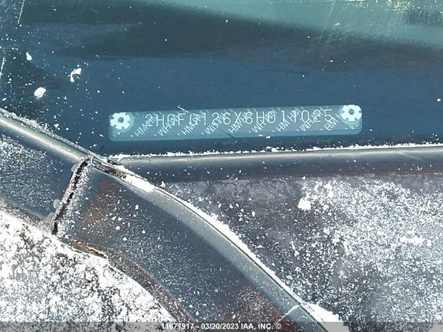 Honda Civic Lx 2006 2HGFG126X6H011025 Image 10